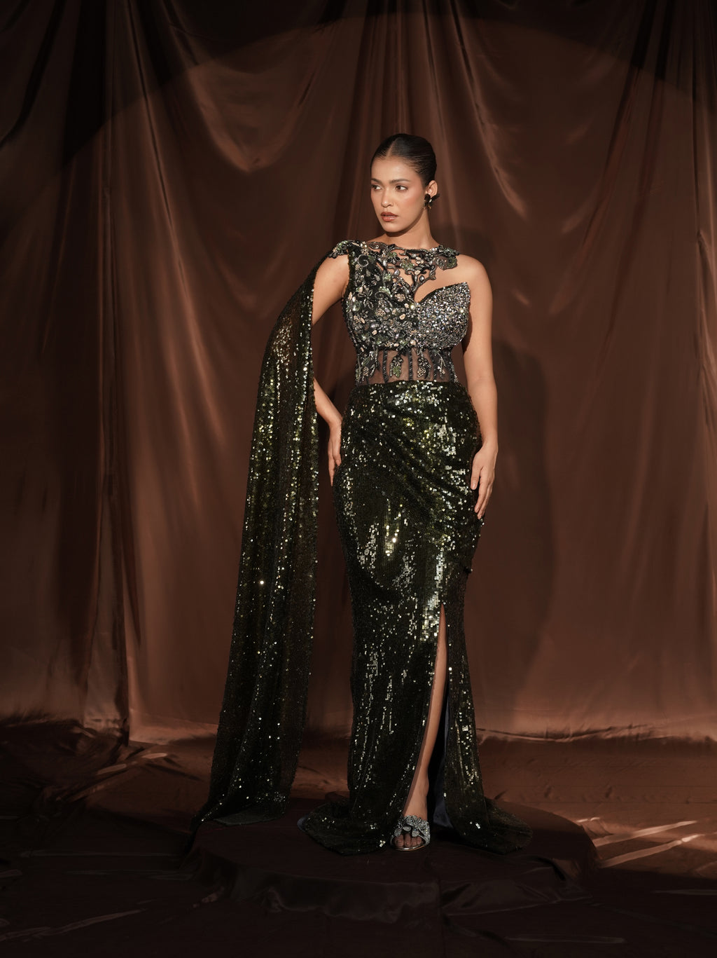 Erinite Cocktail Saree