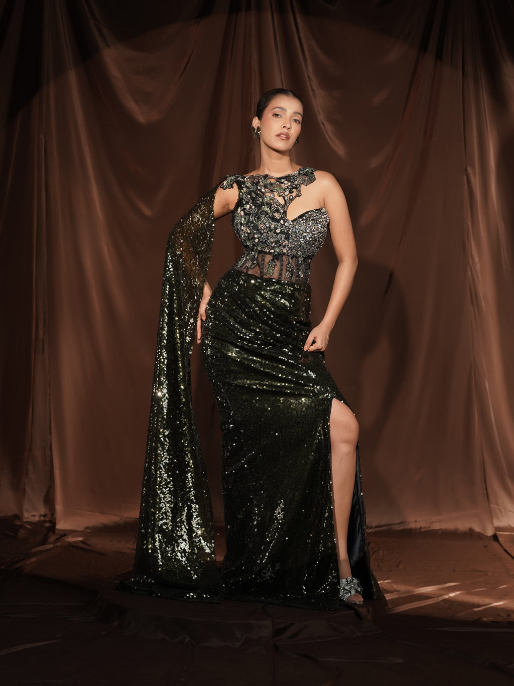 Erinite Cocktail Saree