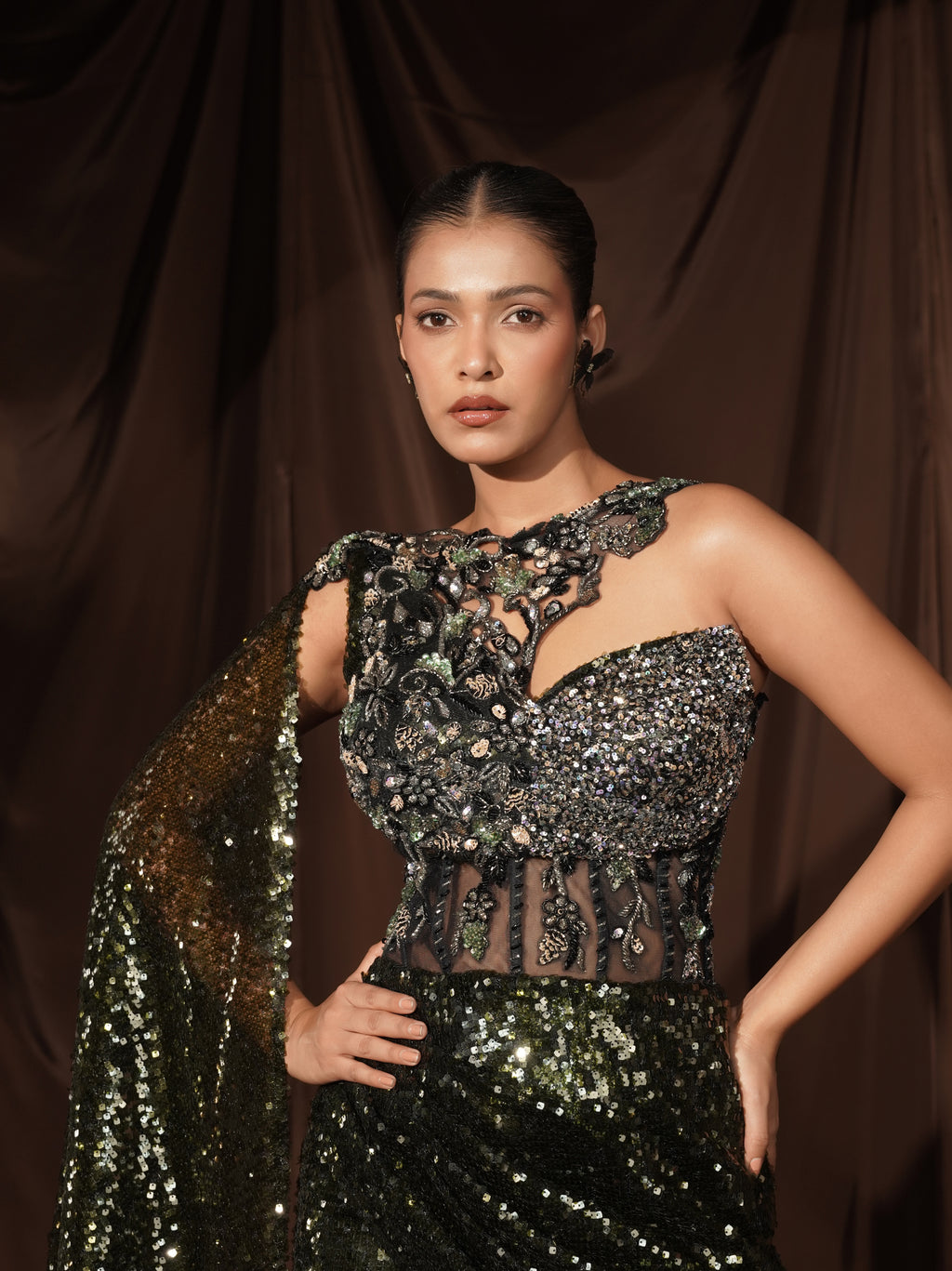 Erinite Cocktail Saree