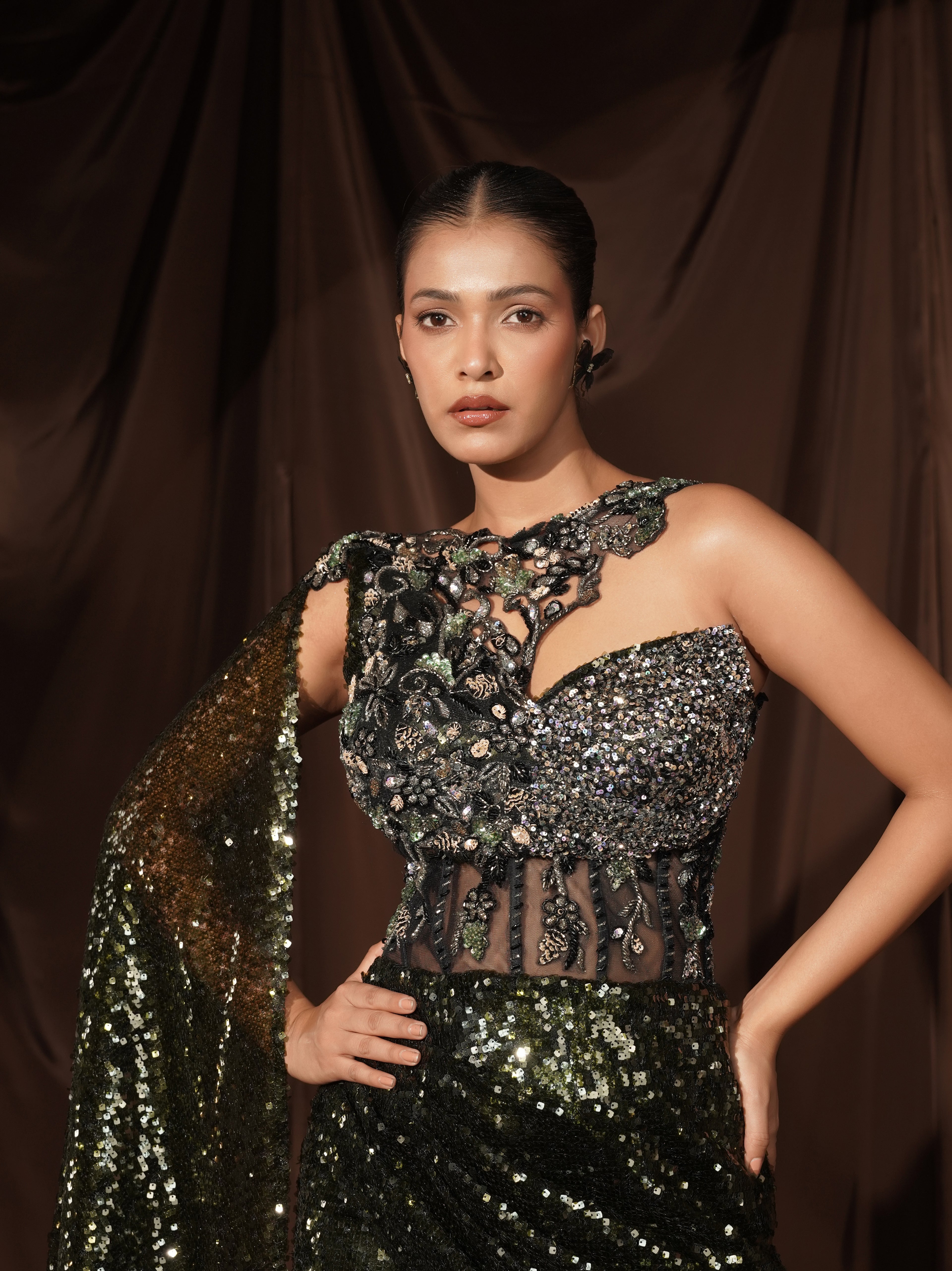 Erinite Cocktail Saree