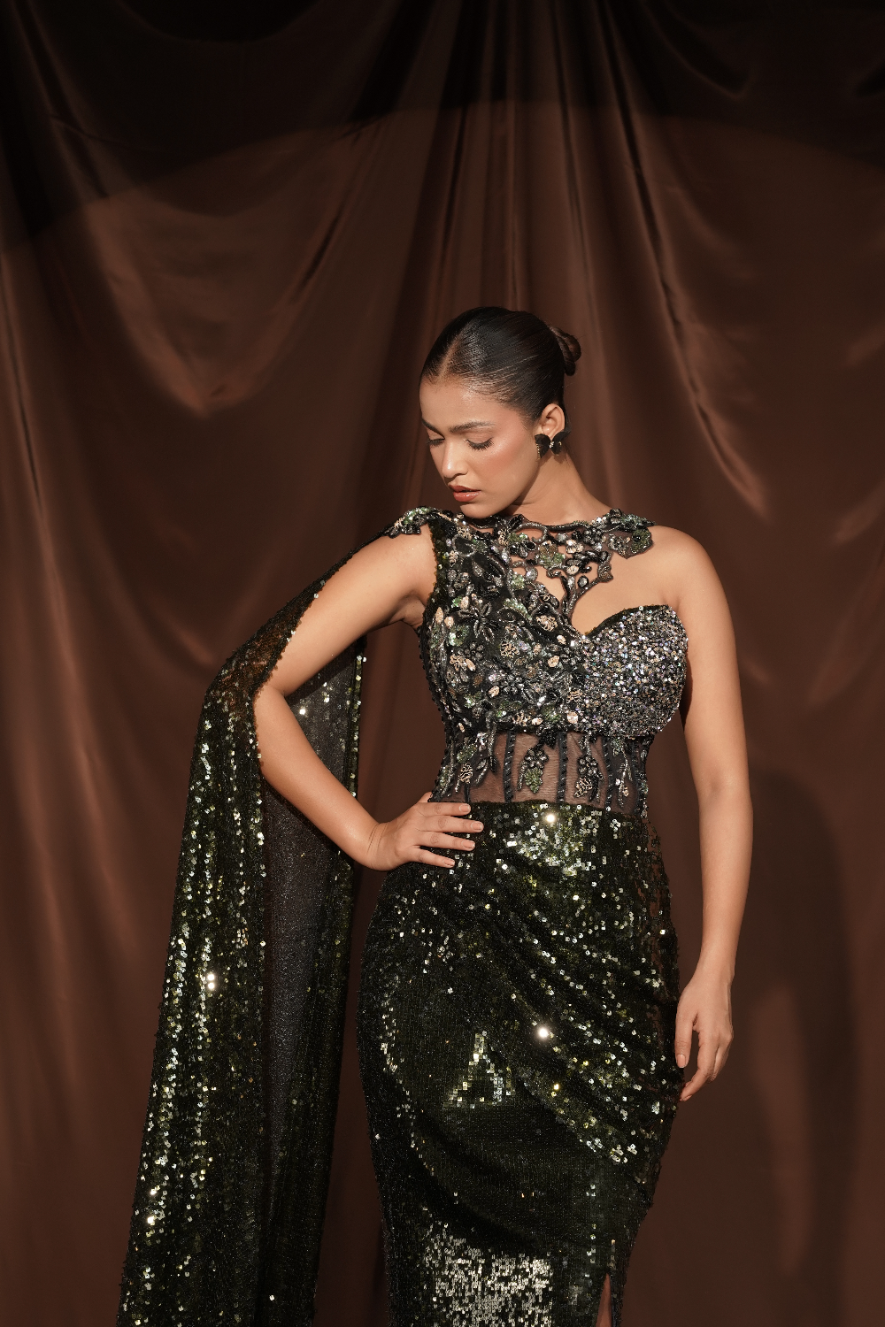 Erinite Cocktail Saree